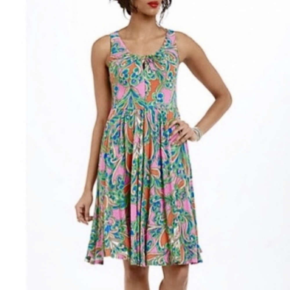 Anthropologie Lilka Seaglass Chemise Dress